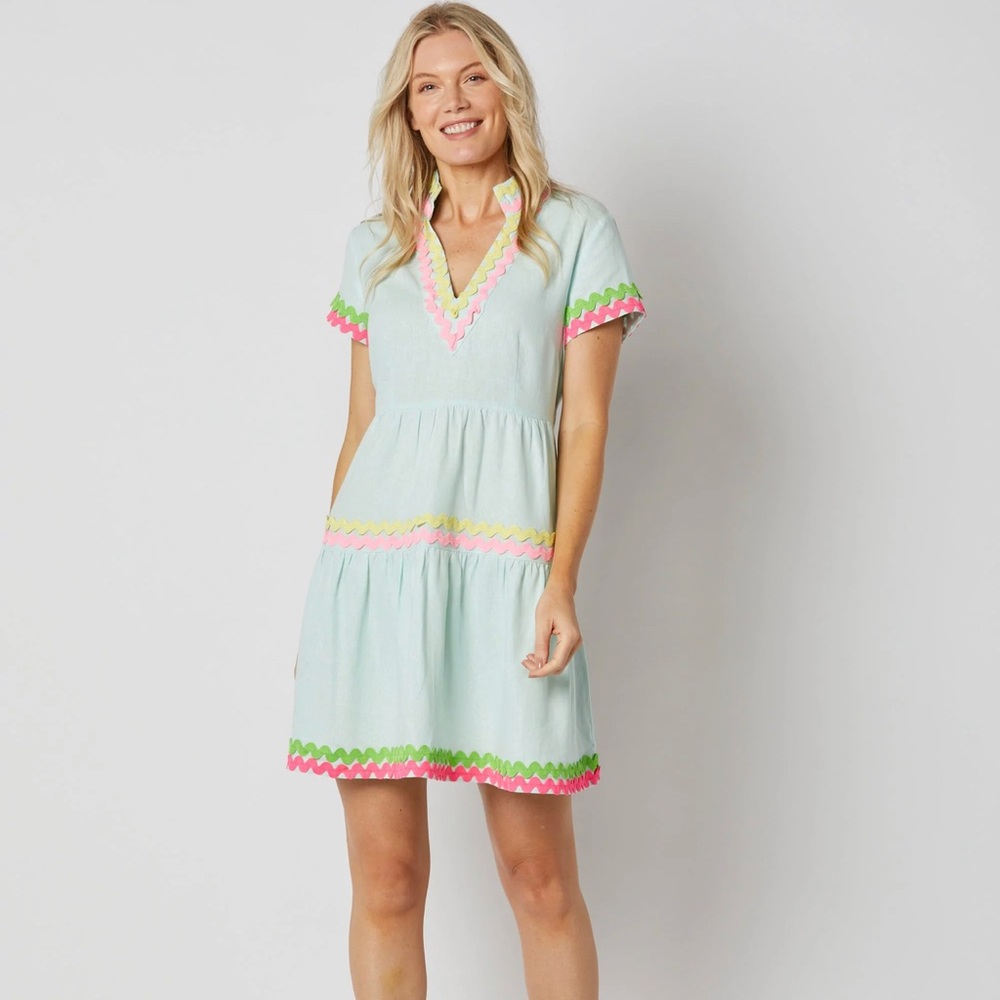 Sail to sable sky dress